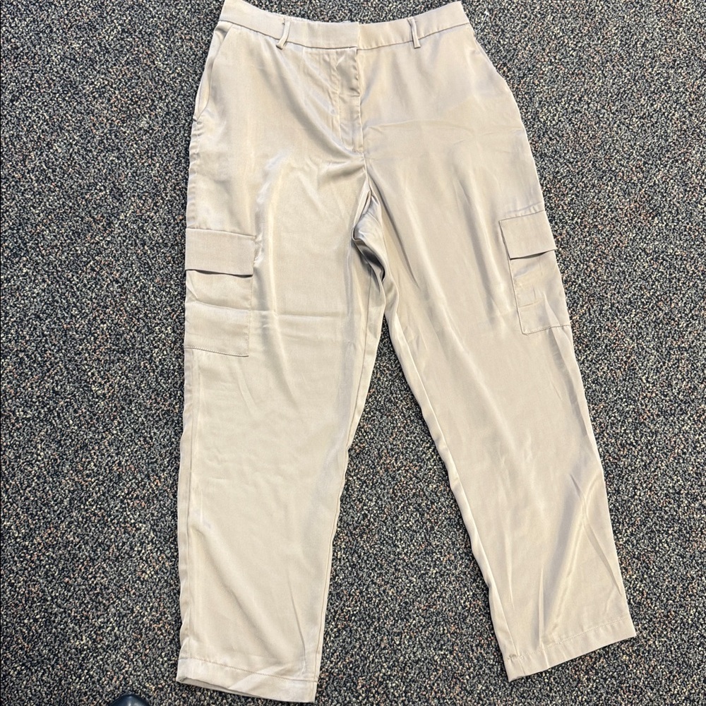 Rachel Zoe Tan Cargo Pants